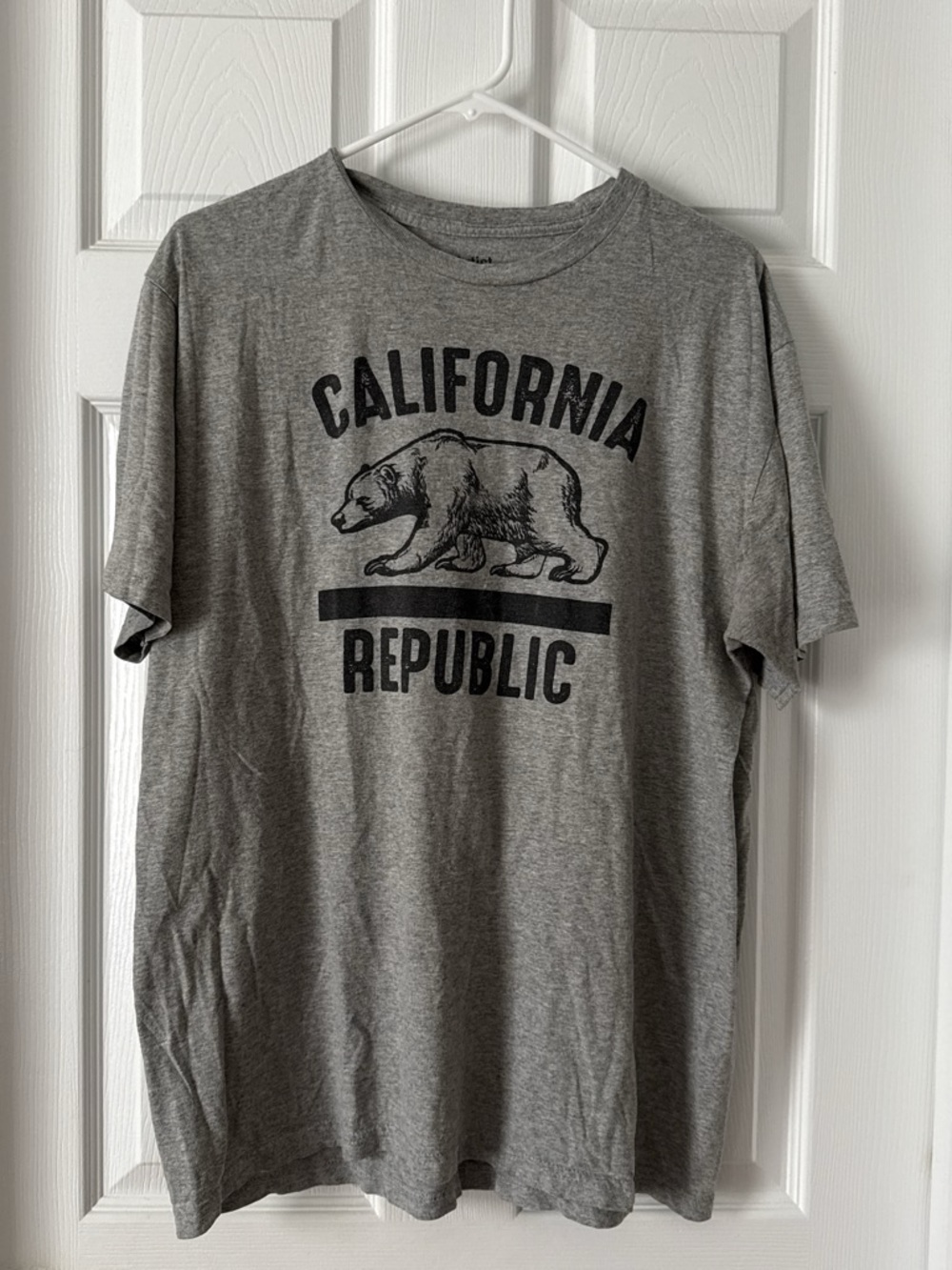Artist Union Clothing Co. California Republic Graphic Tee - Gray